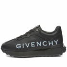 Givenchy Men's Giv Runner Logo Sneakers in Black