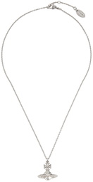 Vivienne Westwood Silver Pina Orb Pendant Necklace