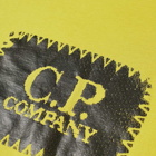 C.P. Company Undersixteen Men's Stamp Logo Tee in Golden Palm