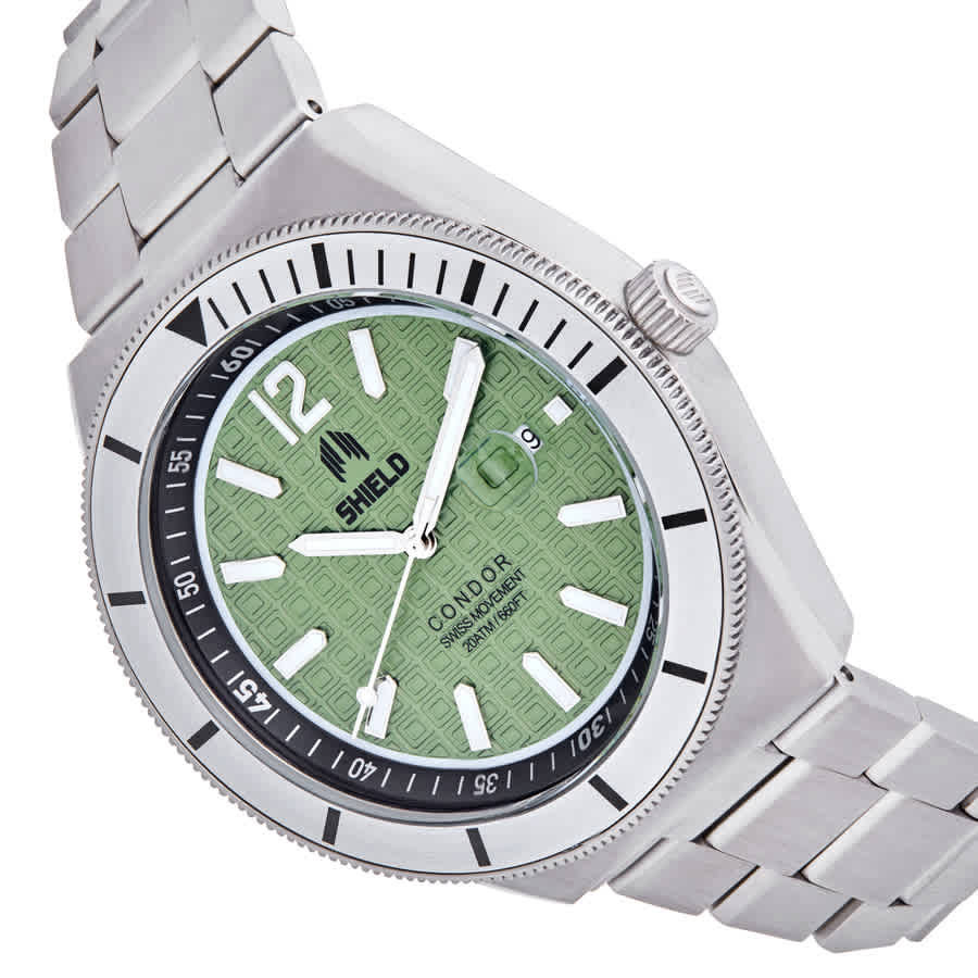 Shield Condor Green Dial Mens Watch SLDSH118-4