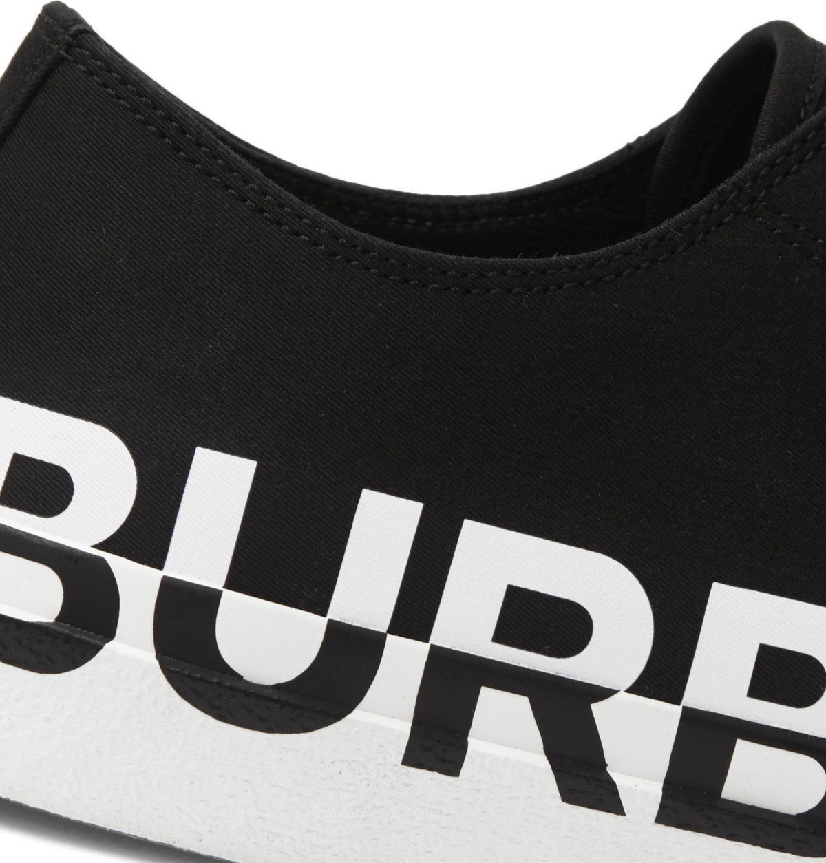 Burberry - Logo-Print Two-Tone Rubber-Trimmed Cotton-Gabardine