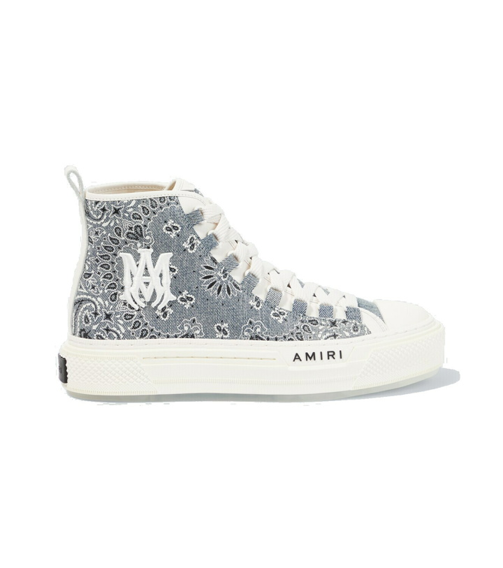 Photo: Amiri M.A. Court high-top sneakers