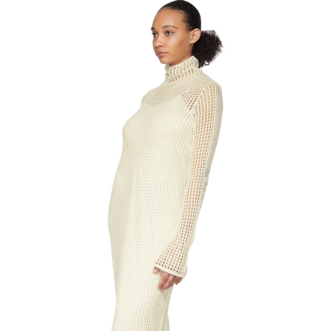 The Row Off White Knit Dieter Dress The Row