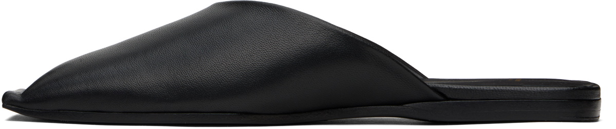 Carven Black Vendôme Slippers