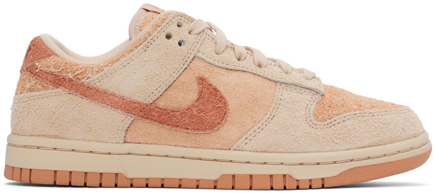 nike dunk beige orange