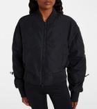 Adidas by Stella McCartney True Nature cropped bomber jacket
