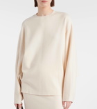 Fforme Oversized wool and cotton sweater