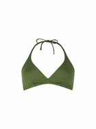 MC2 Saint Barth Woman Triangle Bralette Military Top Gaia