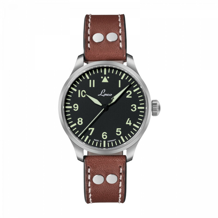 Photo: Laco Augsburg Automatic Black Dial Mens Watch 861988