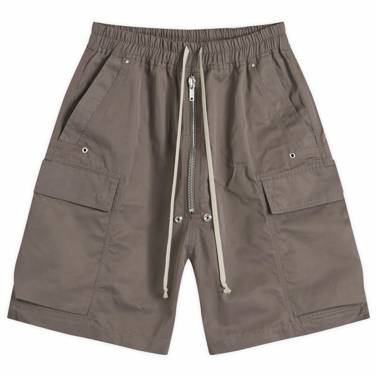 Rick Owens Drkshdw Black Memphis Pods Shorts Rick Owens Drkshdw