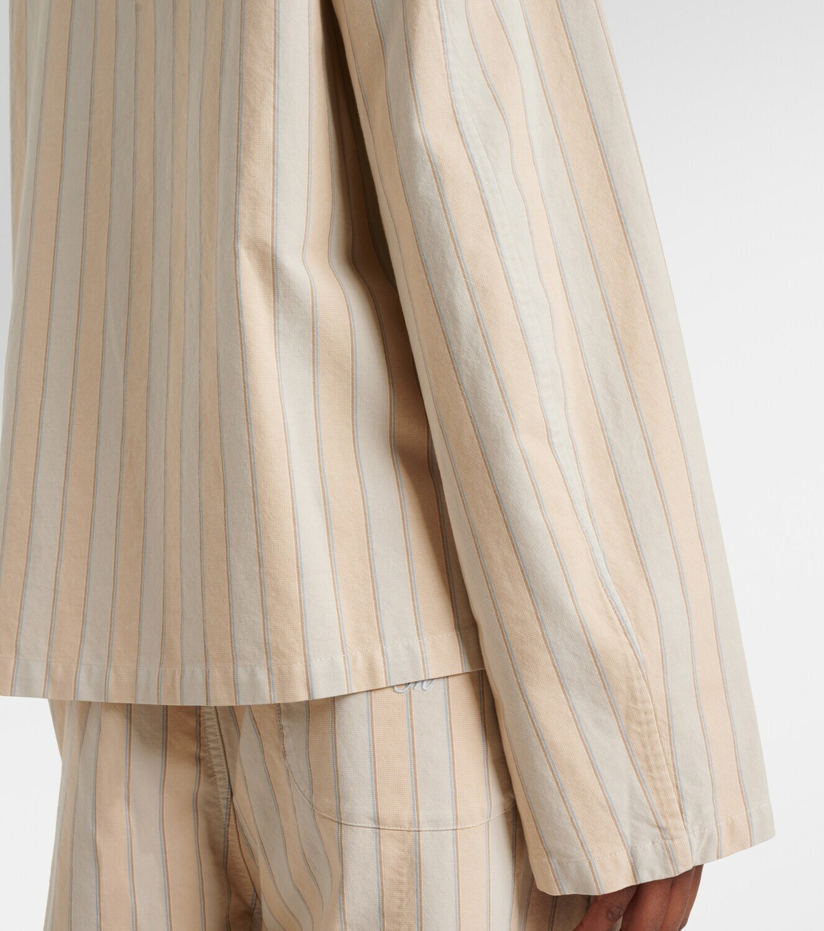 Maison Margiela Striped cotton shirt