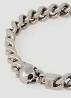 Alexander McQueen - Skull Chain Bracelet in Silver