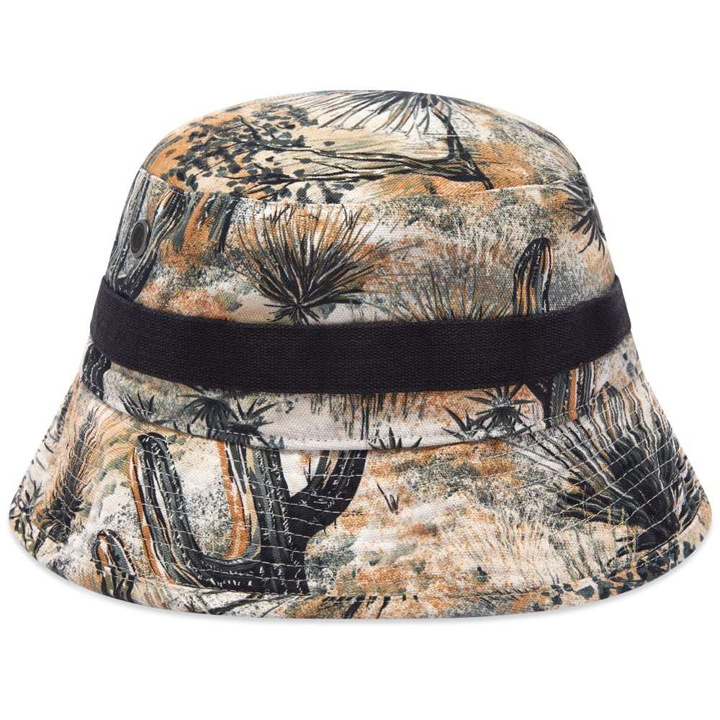 Photo: Acne Studios Brimmo Cactus Print Bucket Hat