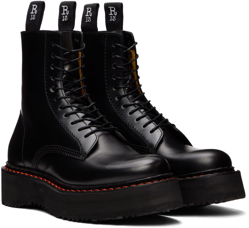 R13 platform combat boots online