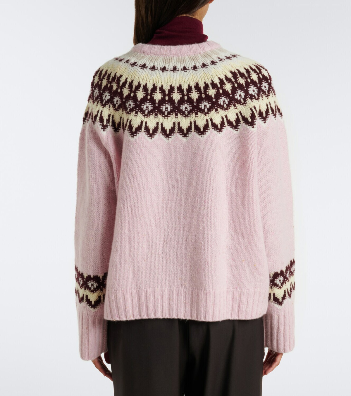 Arch4 Loze Fair Isle cashmere cardigan