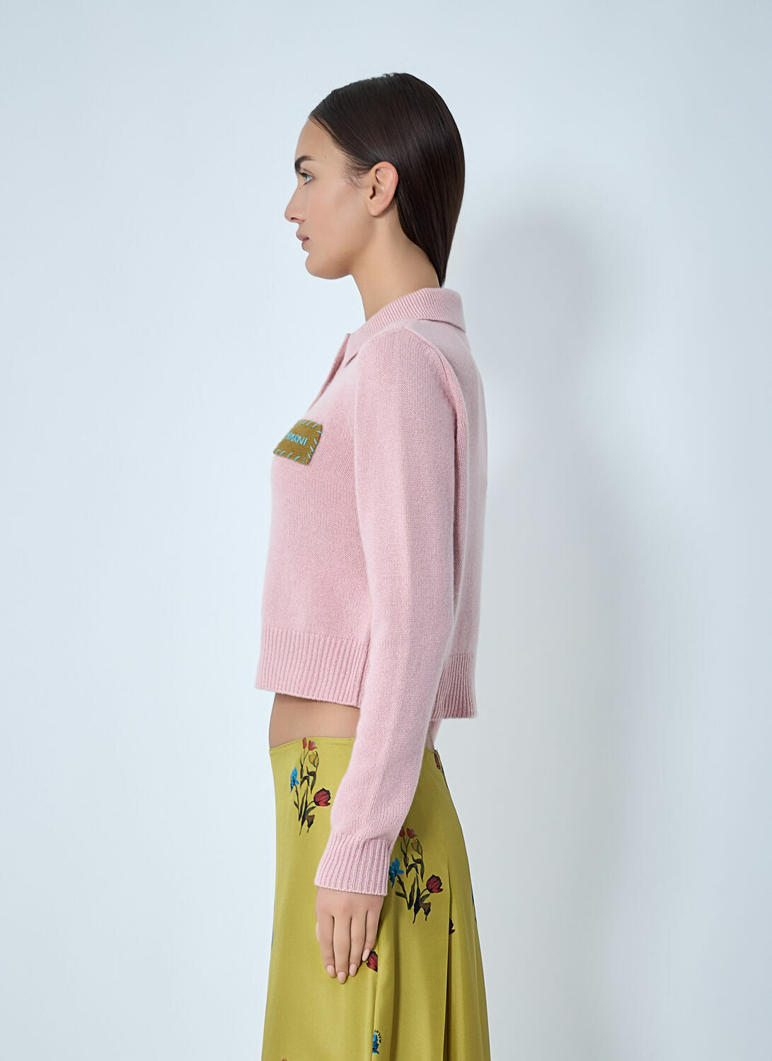 Marni Logo Patch Sweater