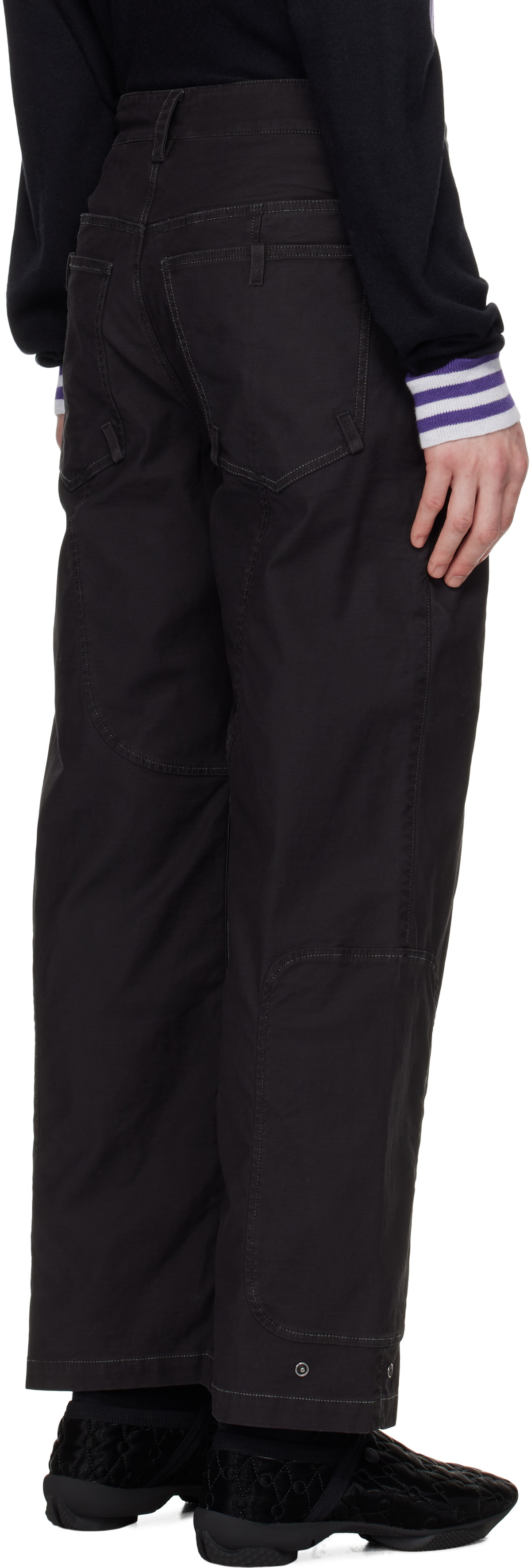 A. A. Spectrum Black Westwind Trousers