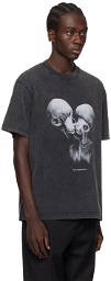 Han Kjobenhavn Black Aliens Kissing T-Shirt