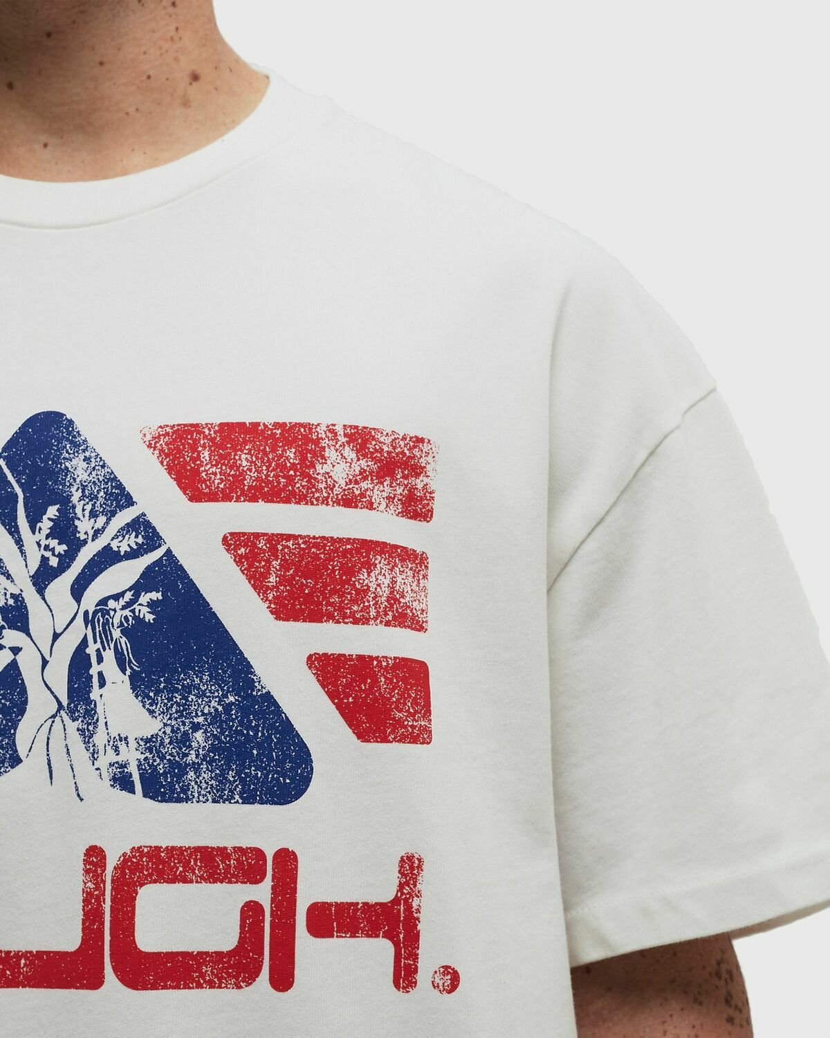 Rough. TRUCK Tee Beige Mens Shortsleefe