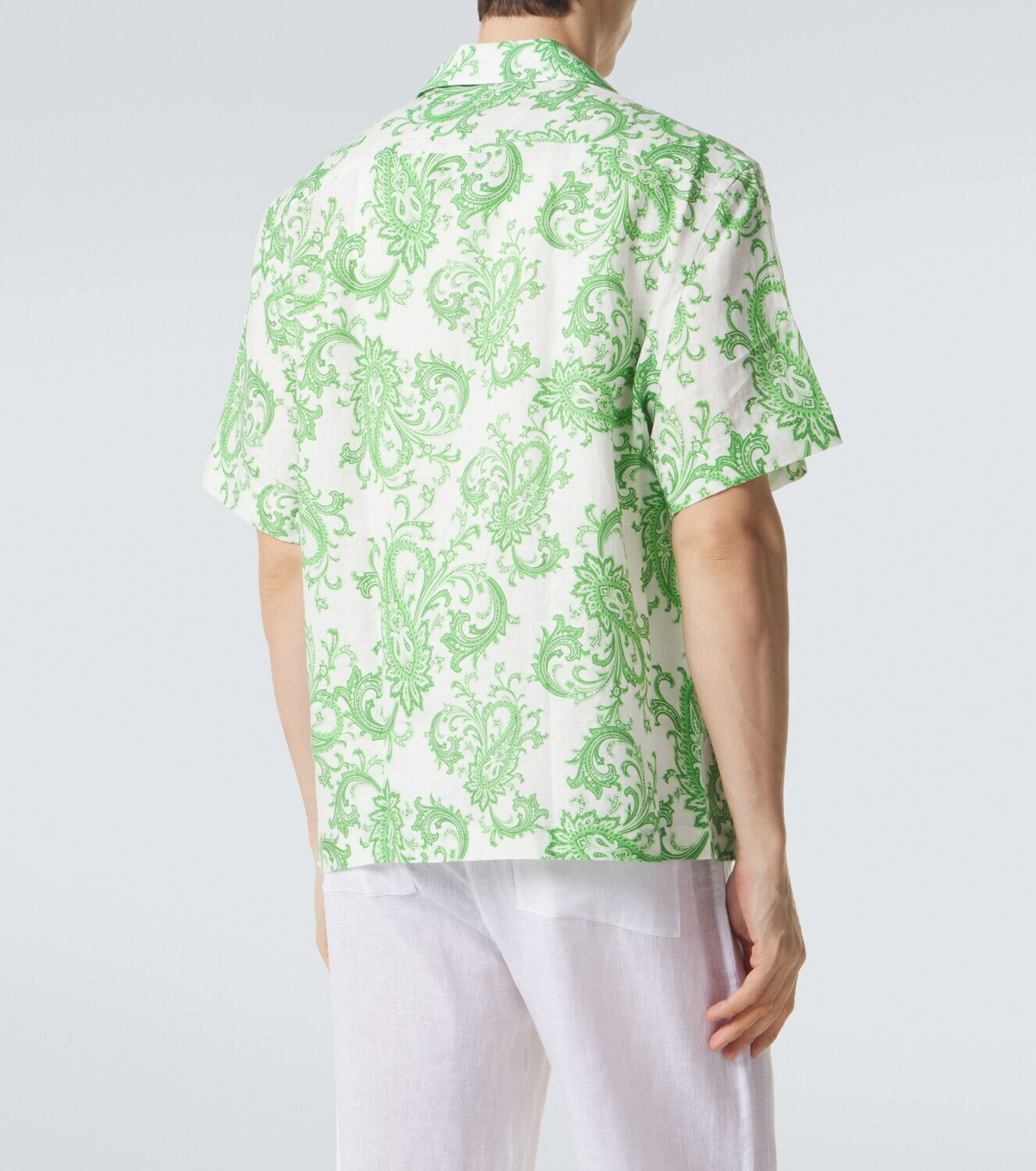 Etro Paisley linen shirt