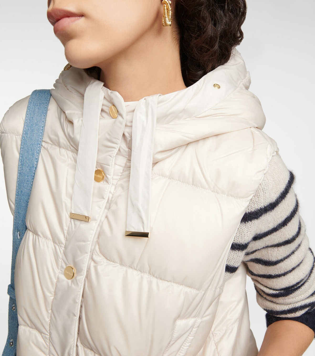 Max Mara - The Cube Jsoft reversible down vest Max Mara