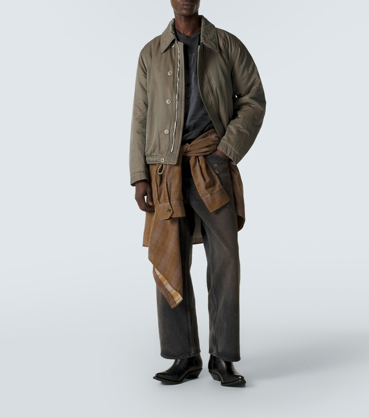 Our Legacy Auto cotton-blend twill jacket