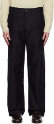 CASEY CASEY Navy Hamnet Trousers