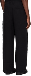 Professor.E Black E Trousers