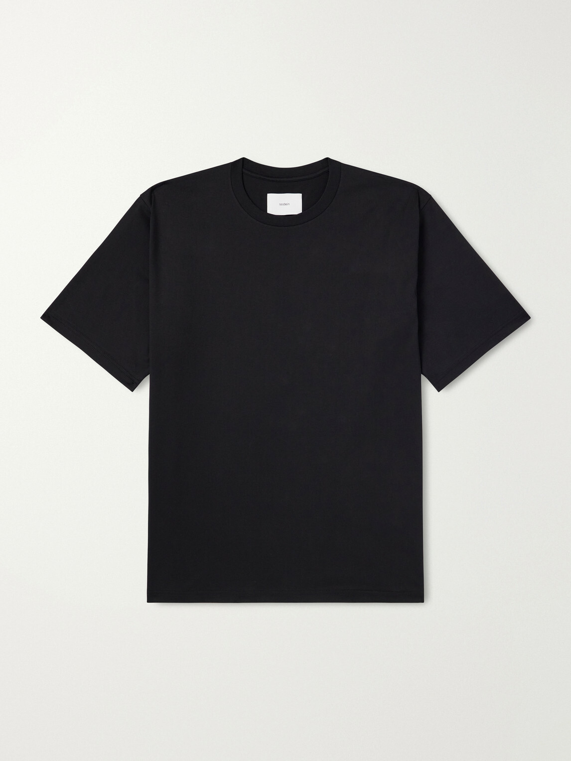 ssstein - Suvin Cotton-Jersey T-Shirt - Black