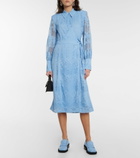 Ganni - Lace shirt dress