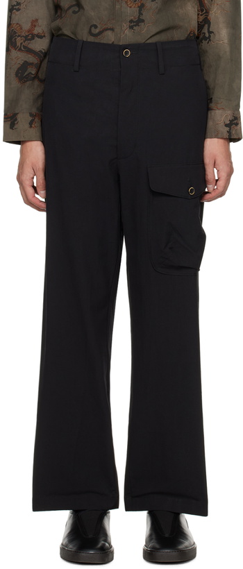 Photo: UMA WANG Black Paxton Cargo Pants