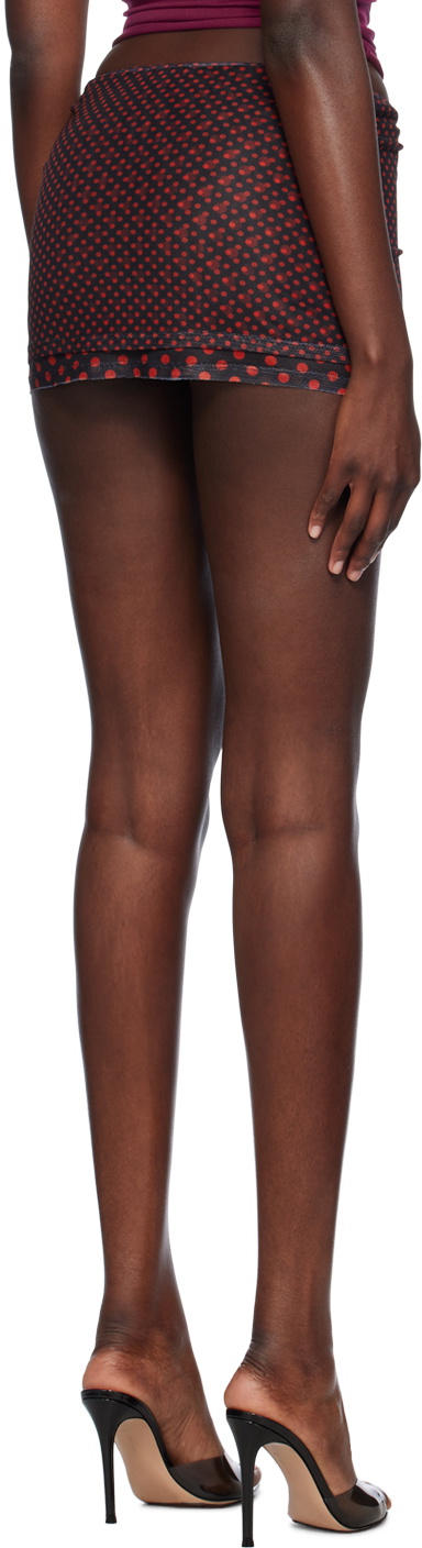 Miaou Black Elektra Miniskirt