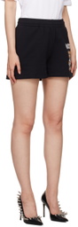 Moschino Black Archive Teddy Bear Shorts