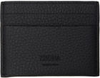 ZEGNA Black Simple Card Holder