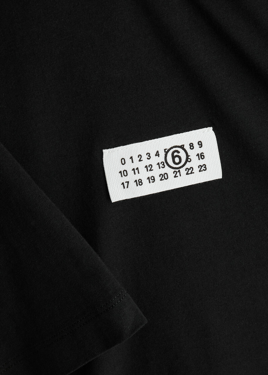 MM6 BY Maison Margiela Logo Cotton T-shirt