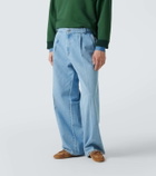 Miu Miu High-rise wide-leg jeans