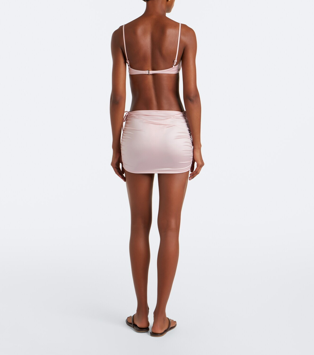 Montce Ruched miniskirt
