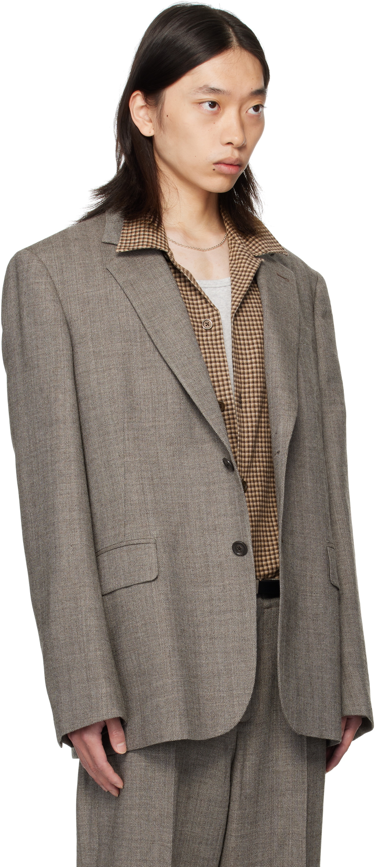 OUR LEGACY Brown Ceremony Blazer Our Legacy