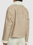 BRUNELLO CUCINELLI Reversible Suede Shearling Jacket