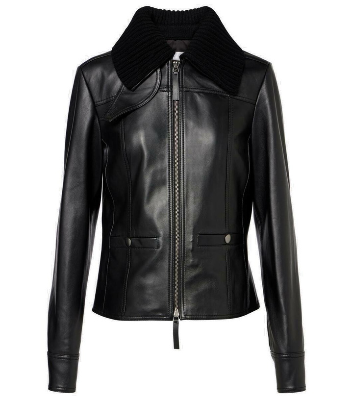 Photo: Proenza Schouler Tesema leather blazer