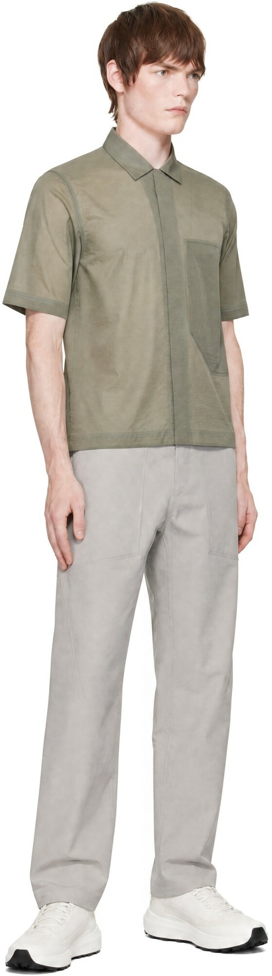 Veilance Gray Demlo S/S Shirt