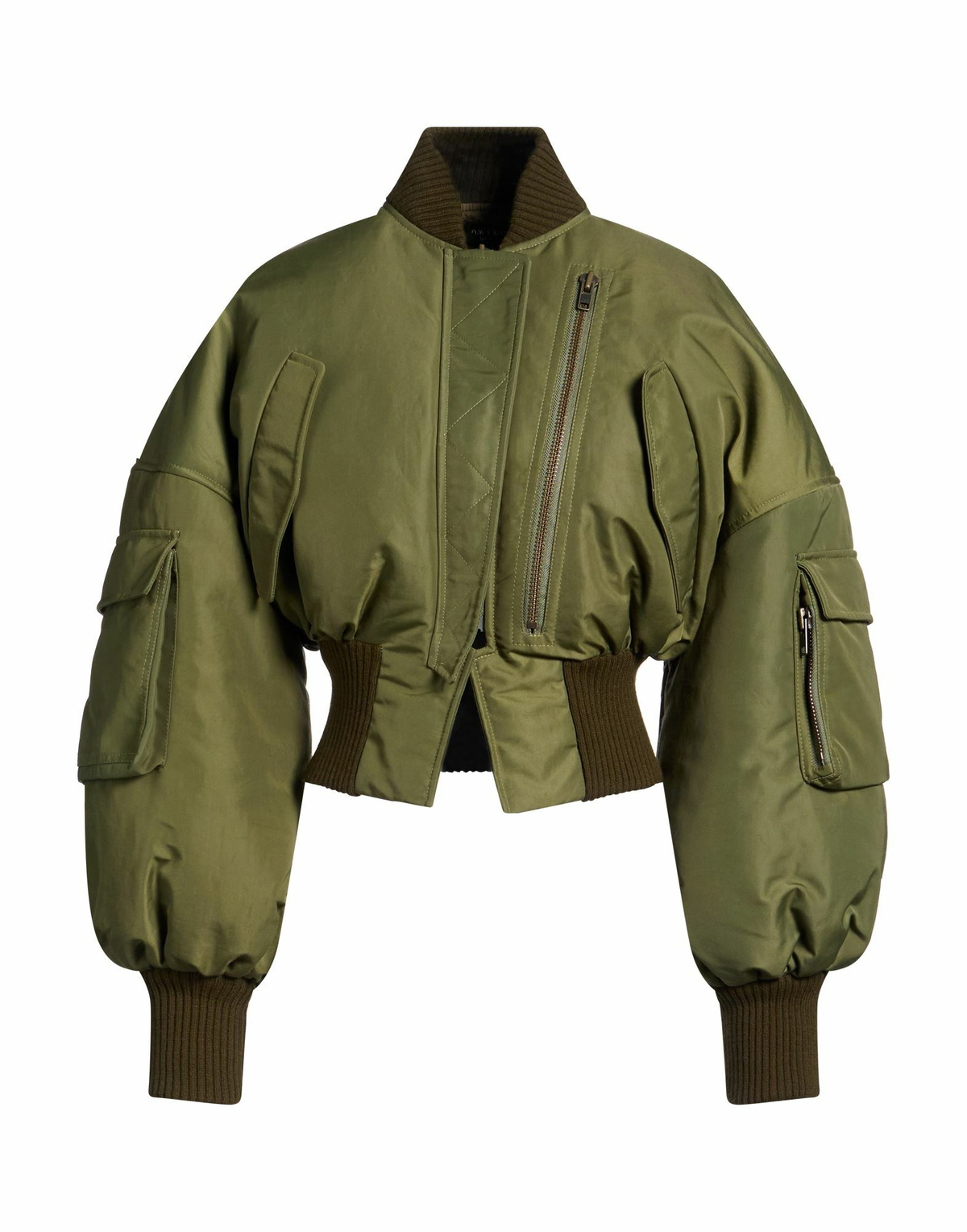A. w.a. k.e. Mode Womens Jacket Military in Green