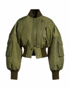 A. w.a. k.e. Mode Womens Jacket Military in Green