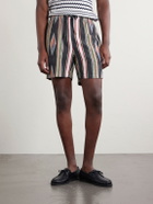 Kardo - Straight-Leg Cotton Drawstring Shorts - Multi