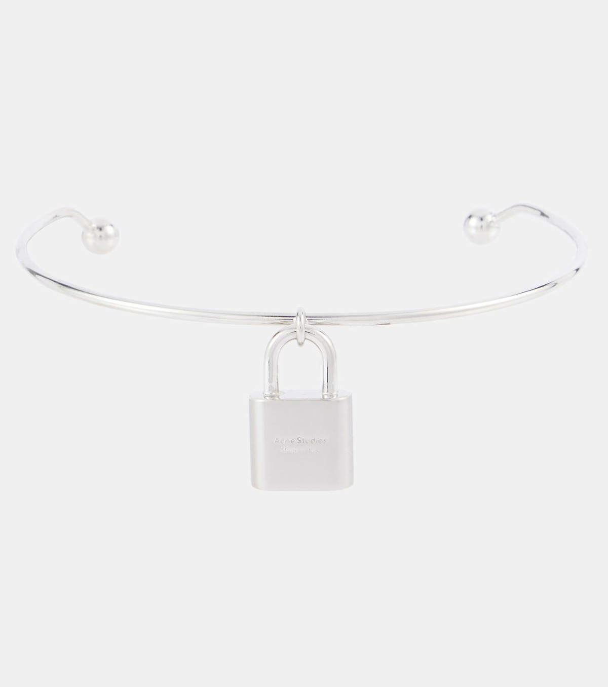 Acne Studios Padlock choker