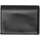 Versace Black Roomy Leather Wallet