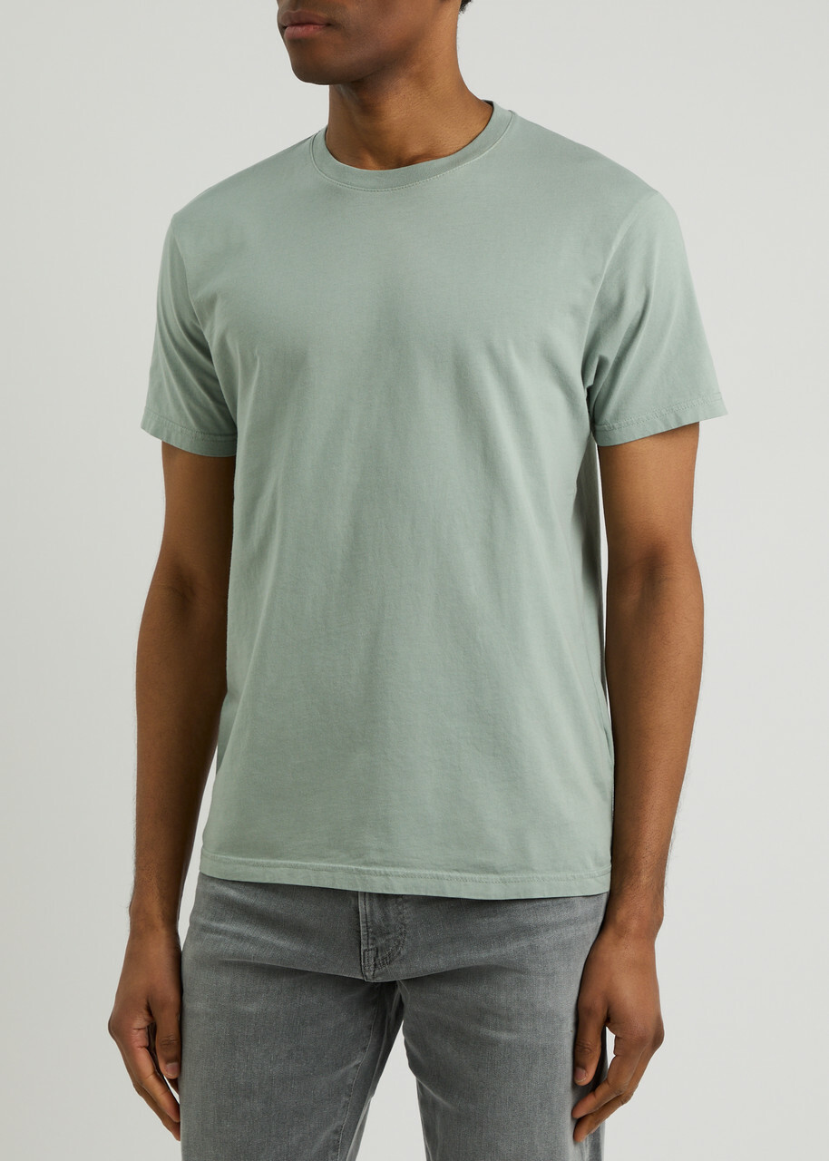 Colorful Standard Cotton T-shirt Light Blue