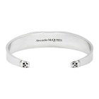 Alexander McQueen Silver Cuff Bracelet