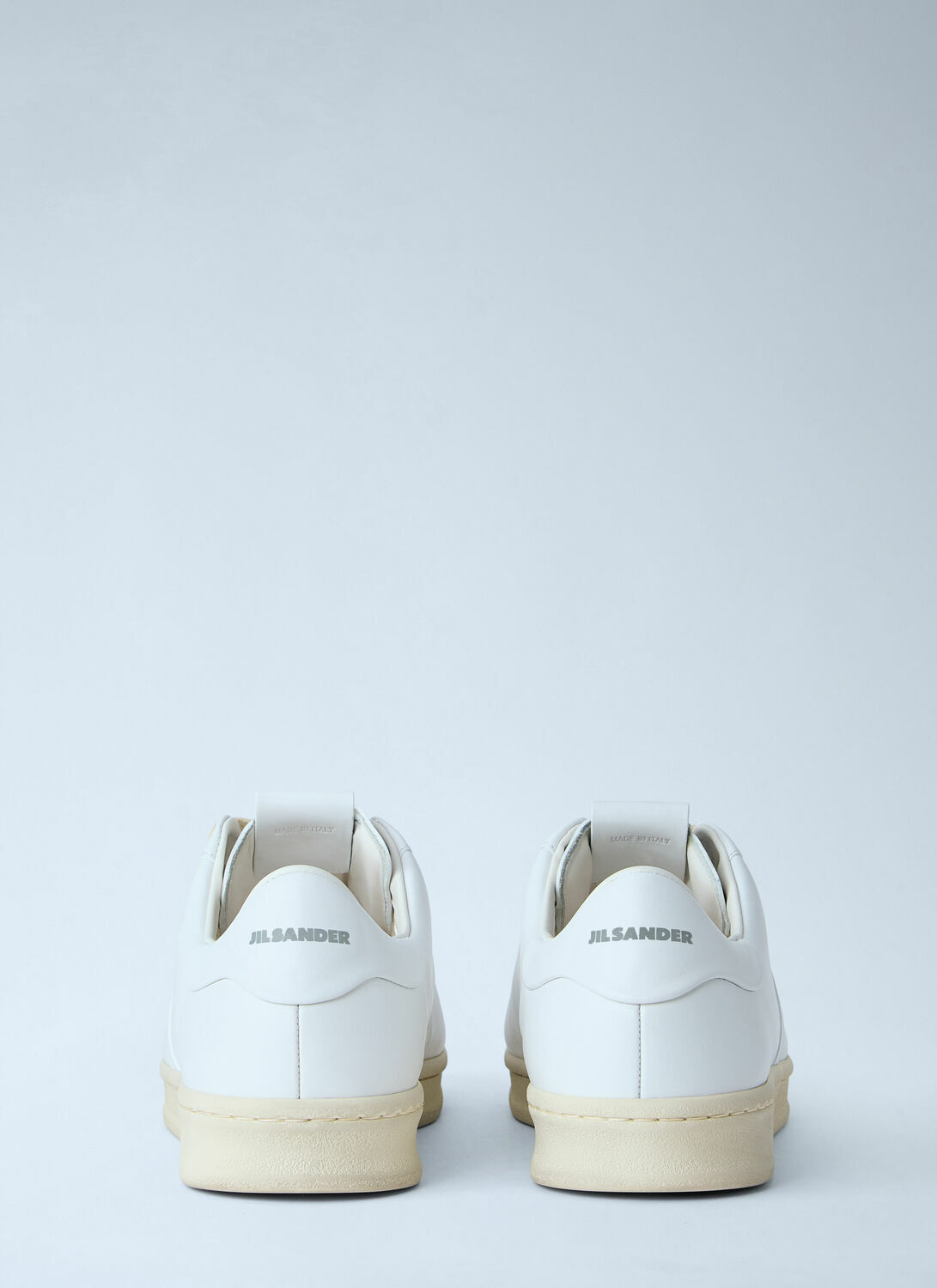 Jil Sander Leather Sports Sneakers