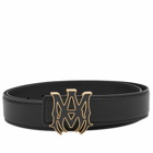 AMIRI Men's MA Logo Belt in Black